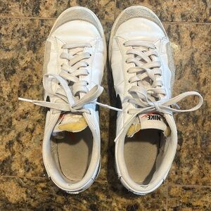 Nike low platform blazers size 9